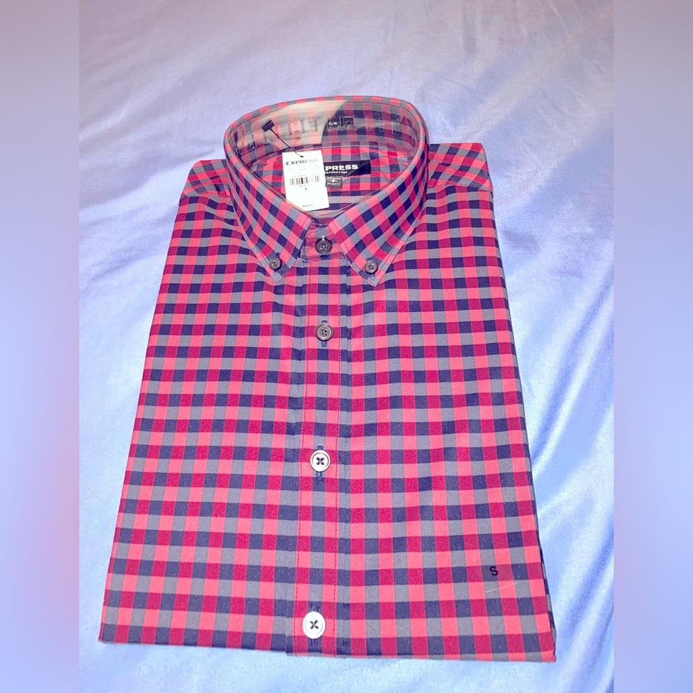 Never worn. Express Small 14-14 1/2 Dress shirt